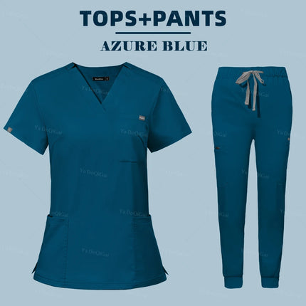 Wholesale Operating Room Medical Uniform Scrubs Hospital Working Scrubs Set Medical Supplies Nurse Dental Surgery Suit Workwear-KarWorkwear