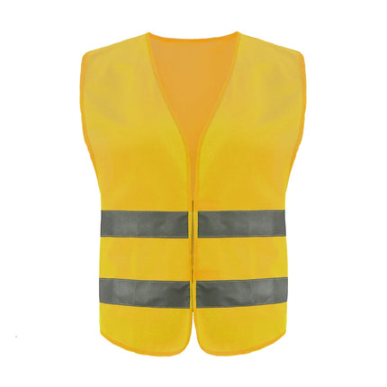 Car Reflective Strip Vest Reflective Strip Vest Car Emergency Reflective Vest Fluorescent Green Orange Safety Suit Strip Vest