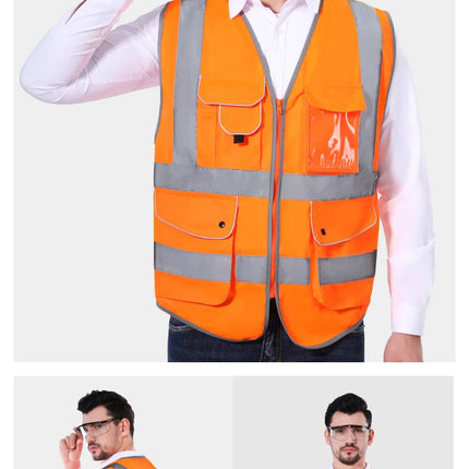 Cycling Jogging Workwear Highlight Vest Night Work Security Running Working Vest