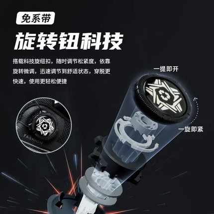 Rotating Button Men Shoes Security Sneakers Steel Toe Shoes Puncture-Proof work Shoes Anti-smash Sport Safety Shoes Protective-KarWorkwear
