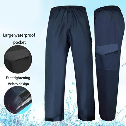 Women Men Climbing Hiking Rain Trousers Camping Pants Trekking Climbing Hiking Waterproof Pants Outdoor Working  Rain Pants