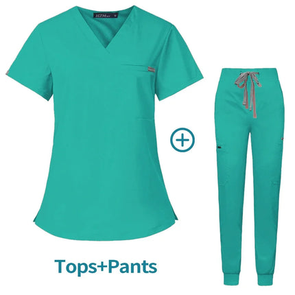 Wholesale Operating Room Medical Uniform Scrubs Hospital Working Scrubs Set Medical Supplies Nurse Dental Surgery Suit Workwear-KarWorkwear