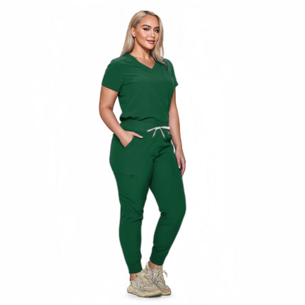 Hospital Nurse Uniforms Comfortable Medical  Jogger Stylish Scrub Suits New Design Hospital Women Nurse Tops and Pants Scrub Set