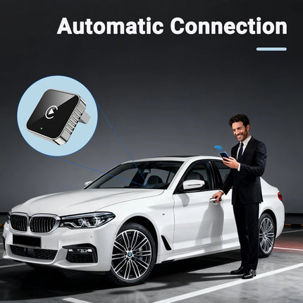 XUDA 2 in1 Wired to Wireless CarPlay Android Auto Adapter for OEM Car Stereo With USB Dongle Smart Mini Box Plug and Play Blueto