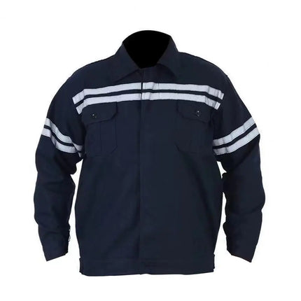 Sweat-absorbent Work Attire High Visibility Workwear Set Reflective Jacket Pants Trousers for Safety Welding Repairman Uniform-KarWorkwear