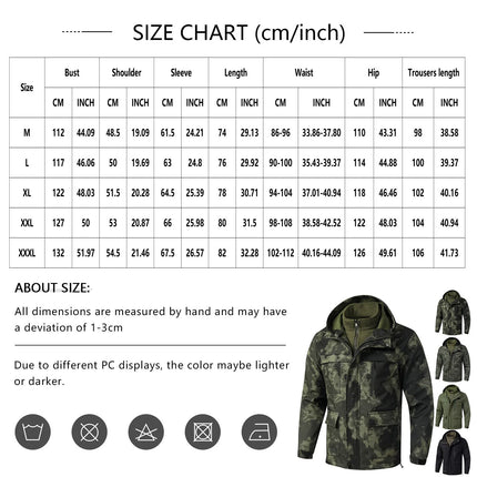 Outdoor Work Clothes Men'S Suits Spring Autumn Wear-Resistant Dirty Resistant Camouflage Clothes Casual Labor Protection Clothes