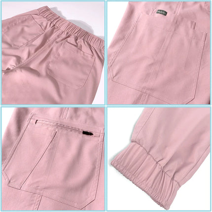 Nurse Uniform Medical Uniforms Nursing Scrubs Set Hospital Doctor Workwear Surgery Suit Spa Top Pants Clinical Dentist Work Wear-KarWorkwear