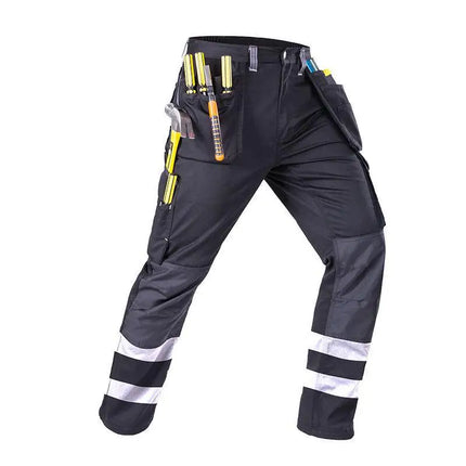 2026 New Work Clothes Men Construction Reflective Safety Coveralls Welding Suit Car Repair Workshop Mechanic Plus Size Clothes