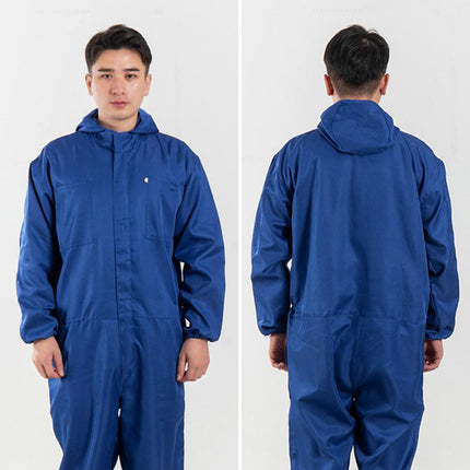 Work Jumpsuit Waterproof Breathable Sweat-absorbing Elastic Cuff Multiple-Pockets Anti-static Men Coveralls Work Uniform For Men-KarWorkwear