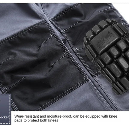 2026 New Work Clothes Men Construction Reflective Safety Coveralls Welding Suit Car Repair Workshop Mechanic Plus Size Clothes