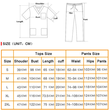 Hot Selling Scrubs Medical Uniforms Woman Breathable Beauty Manicurist Work Clothes Doctor Nurse Operating Room Surgical Uniform-KarWorkwear