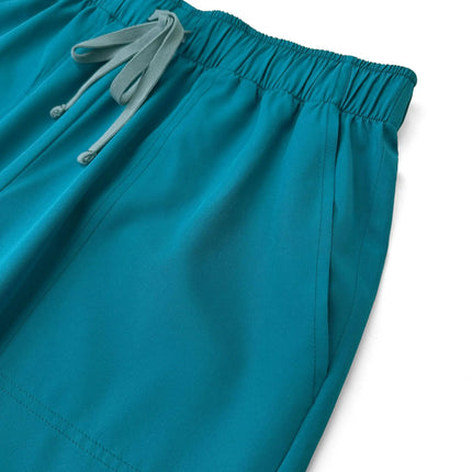 Unisex Medical Uniforms for V-neck Nurse Scurbs set Women Hospital Doctor Workwear Oral Dental Surgery Work Uniform short sleeve-KarWorkwear