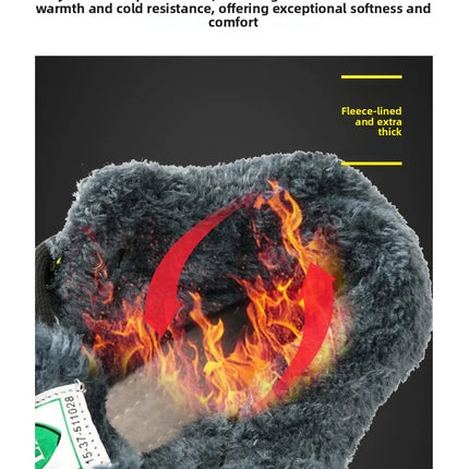 High Quality Safety Shoes for Men Woman Autumn Winter Thickened Warm Boots Woman Sneakers Anti-smashing Steel Toe Cap Puncture
