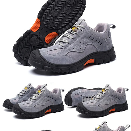 Welding Safety Boots For Men Anti-smashing Construction Work Shoes Puncture Proof Indestructible Composite Toe Safety Work Boots-KarWorkwear