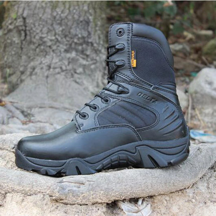 Men Desert Tactical Boots Mens Work Safty Shoes Special Force Waterproof Boot Lace Up Combat Ankle Boots Big Size-KarWorkwear