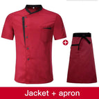 red with apron / S
