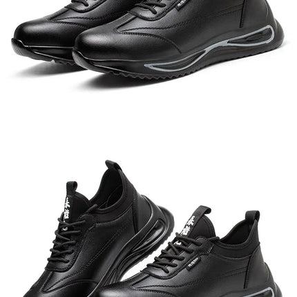 Safety Shoes Men for Work SteelToe Free Shipping Industrial Boots Man Protection for the Feet Smash-Proof Waterproof-KarWorkwear