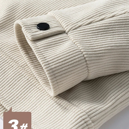Corduroy Jacket for Men Winter Fashion Versatile Casual American Workwear Jacket Youthful Stylish Men's Clothing