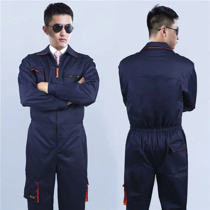 2024 Work Overall Uniform Men Women Working Coveralls Welding Suit Car Repair Workshop Mechanic Plus Size Clothes-KarWorkwear