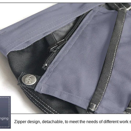 2026 New Work Clothes Men Construction Reflective Safety Coveralls Welding Suit Car Repair Workshop Mechanic Plus Size Clothes