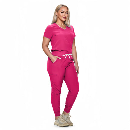 Hospital Nurse Uniforms Comfortable Medical  Jogger Stylish Scrub Suits New Design Hospital Women Nurse Tops and Pants Scrub Set