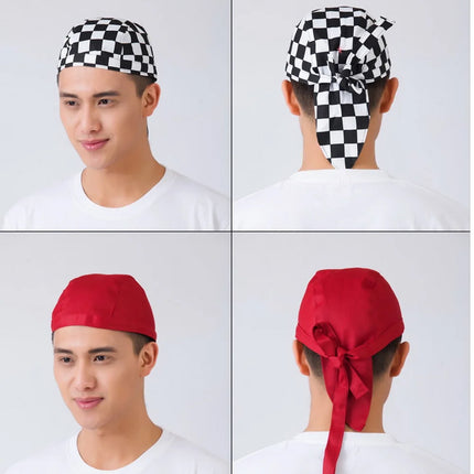 chili Chef Hat Charm Men Kitchen Black Chef Waiter Uniform Cap Unisex Cooking Bakery BBQ Grill Restaurant Work Cap catering-KarWorkwear