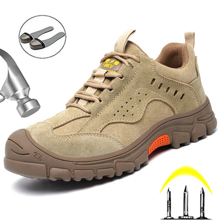 Welding Safety Boots For Men Anti-smashing Construction Work Shoes Puncture Proof Indestructible Composite Toe Safety Work Boots-KarWorkwear