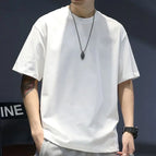 M / Crew neck short sleeve white