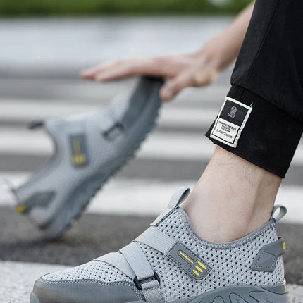 Breathable Indestructible Shoes Insulation 6KV Work Sneakers Summer Anti-puncture Safety Shoes Men Construction Footwear 2023-KarWorkwear