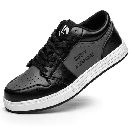 Unisex High-quality Work Shoes Men Non-slip Safety Shoes Anti-smash Anti-puncture Indestructible Shoes Women's Work Sneakers 46-KarWorkwear