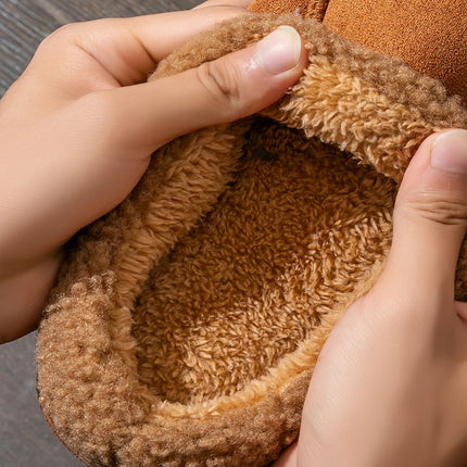 Free Suede Slippers On Every 100 purchase