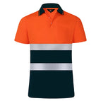 Orange short sleeve / 4XL