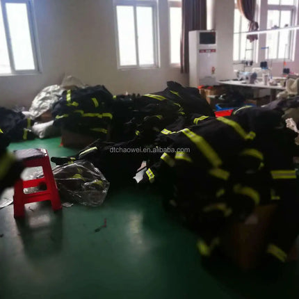 Professional firefighter uniform fire resistant suits fireproof racing suit Fireman Garments-KarWorkwear