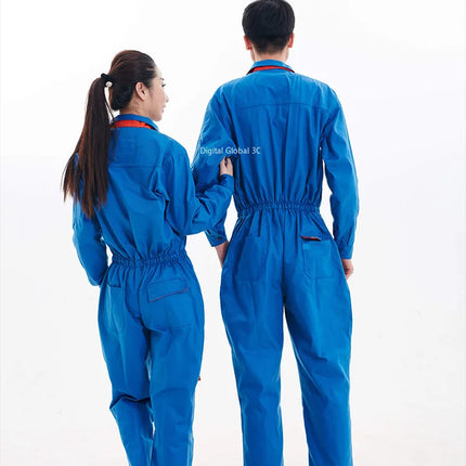 2023 Work Overall Uniform Men Women Working Coveralls Welding Suit Car Repair Workshop Mechanic Plus Size Clothes-KarWorkwear