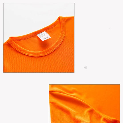 Reflective Shirt for Men Long Sleeve Work Shirt High Visibility for Night Working Hi Vis Safety Shirts Quick Dry