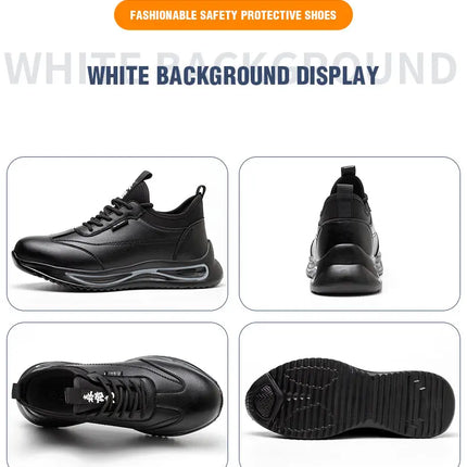 Safety Shoes Men for Work SteelToe Free Shipping Industrial Boots Man Protection for the Feet Smash-Proof Waterproof-KarWorkwear