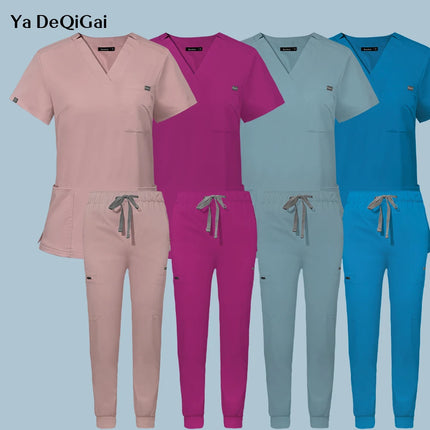 Wholesale Operating Room Medical Uniform Scrubs Hospital Working Scrubs Set Medical Supplies Nurse Dental Surgery Suit Workwear-KarWorkwear