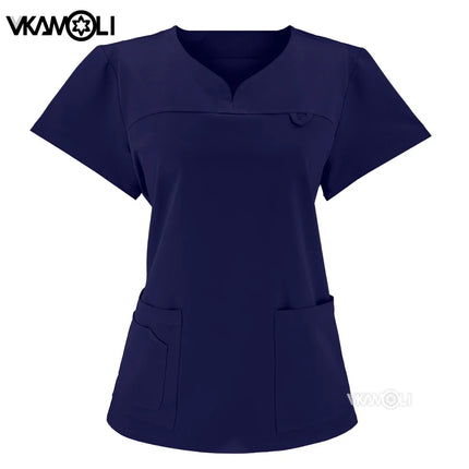 Women's Hospital operating room Work Uniform Elastic and Comfortable Surgical Clothing scrubs suit medical Beauty lab uniforms-KarWorkwear