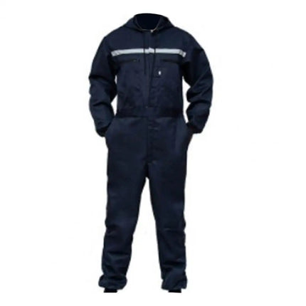 Men's Work Coveralls Safety Worker Clothing with Reflective Strips 5XL Uniforms Car Repair Overalls 100% Polyester-KarWorkwear