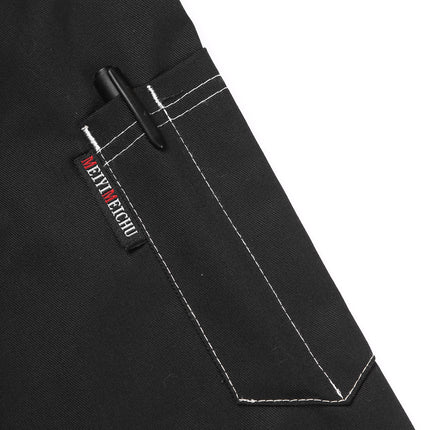 Men Women Kitchen Work Uniform Adult Unisex Chef Jacket Coat Cook Hotel Restaurant Canteen Cake Shop Cafe Shirt Staff Costume-KarWorkwear