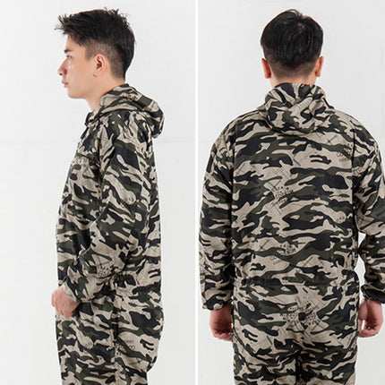 Work Jumpsuit Waterproof Breathable Sweat-absorbing Elastic Cuff Multiple-Pockets Anti-static Men Coveralls Work Uniform For Men-KarWorkwear
