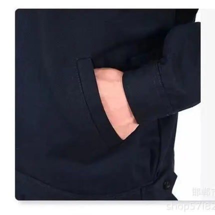 High Visibility 100% Cotton Safety Working Jacket Pants Trousers Workwear Coal Miner Welding Suit Mehanic Repairman Work Uniform-KarWorkwear