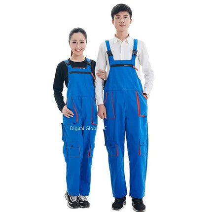 2023 Work Overall Uniform Men Women Working Coveralls Welding Suit Car Repair Workshop Mechanic Plus Size Clothes-KarWorkwear