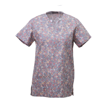 Pet Clinic Vet Work Uniforms Women Nurse Accessories Animal Printed Hospital Doctor Nursing T-Shirt Medical Scrubs Clothes Tops-KarWorkwear