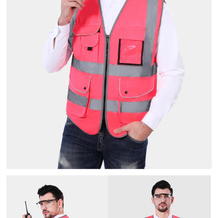 Cycling Jogging Workwear Highlight Vest Night Work Security Running Working Vest