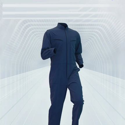 Autumn Worker One-piece Jumpsuit Overall Long Sleeve Factory Workshop Mechanical Auto Repairmen Painter Working Uniform Coverall
