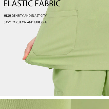 Women's Hospital operating room Work Uniform Elastic and Comfortable Surgical Clothing scrubs suit medical Beauty lab uniforms-KarWorkwear