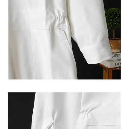 Spring Men Jumpsuits Long Sleeve Multi-pocket Beam Feet Overalls Streetwear Clothing Cargo Pants Hip Hop White Coverall Trousers