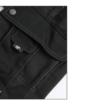 Welding Suit Working Bib Overalls Protective Work Dungarees Men Workwear Tooling Uniform Mechanic Multi-pocket Cargo Pants S-5xl-KarWorkwear