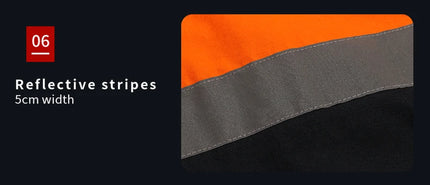 Hi Vis Reflective Shirt Men Hi Viz Reflective Polo Long Sleeve with Pockets Work Safety Polo Shirt